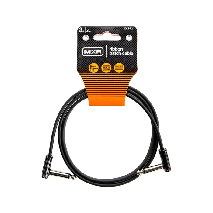 MXR DCPR3 3-foot Right Angle to Right Angle Ribbon Pedalboard Patch Cable