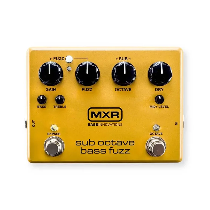 MXR M287 Sub Octave Bass Fuzz Guitar Effects Pedal