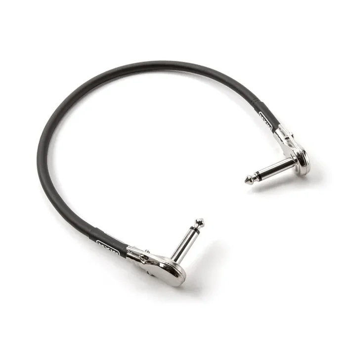MXR Standard Series 1ft (30cm) Instrument/Guitar Patch Cable, Angled-Angled