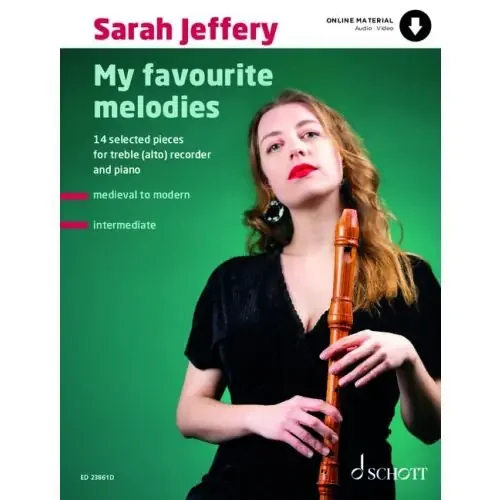 My Favourite Melodies (Alto Recorder) – Sarah Jeffery