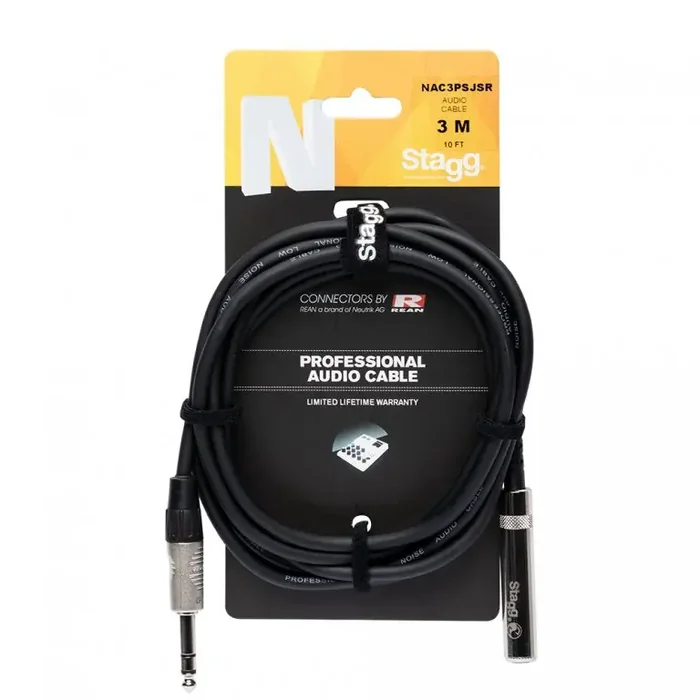 NAC3PSJSR 3m / 10ft 6.3mm headphone extension cable