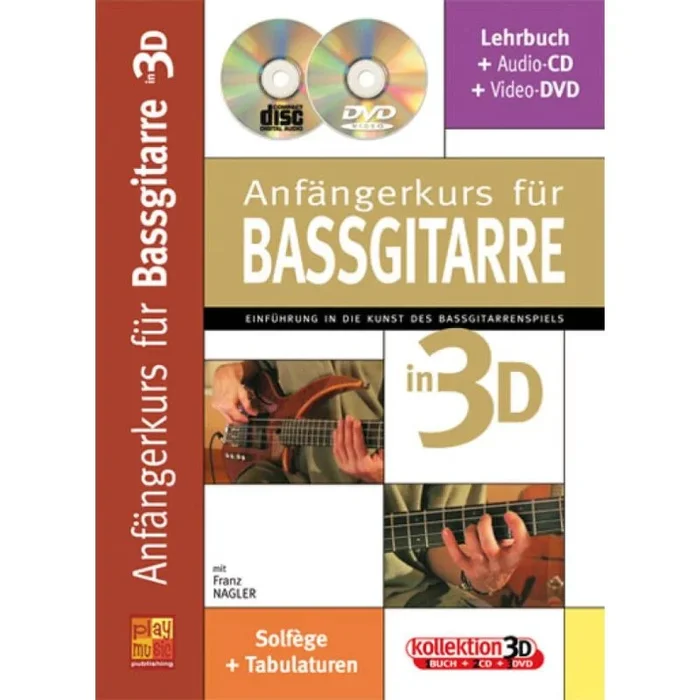 Nagler, Franz – Anfängerkurs für Bassgitarre in 3D