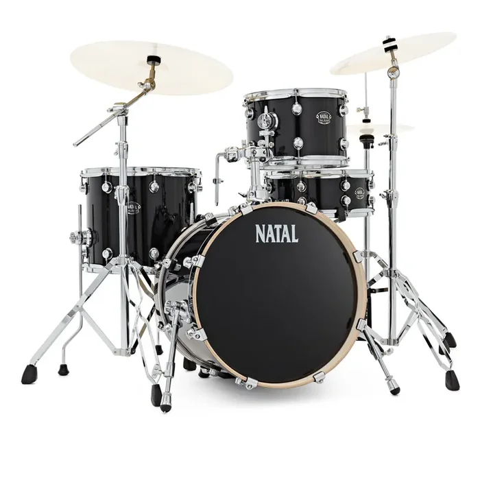 Natal Arcadia Poplar Drum Kit Shell Pack 4pc 18‘‘ – Black