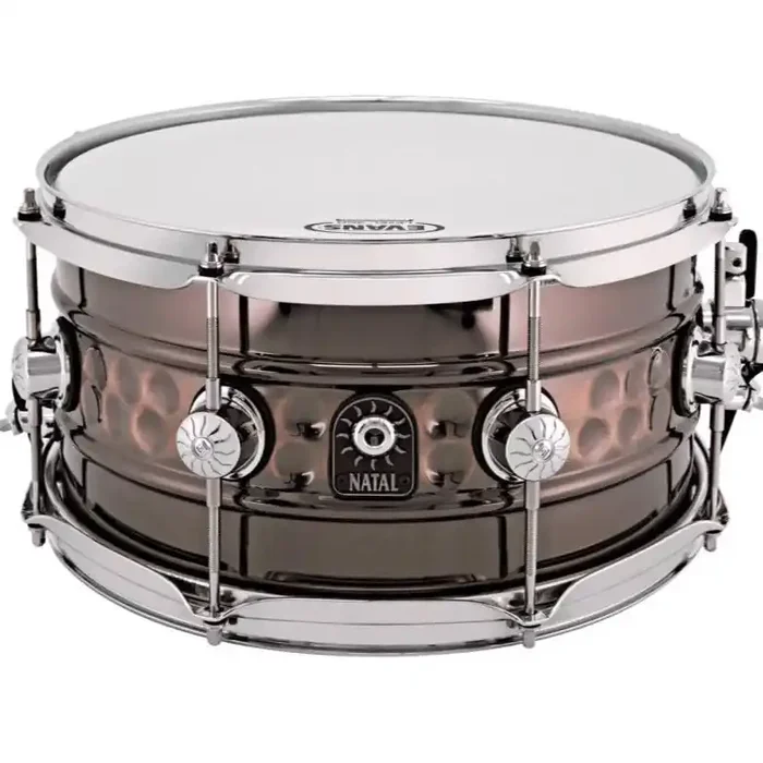 Natal Cafe Racer Snare Drum 13 x 7″ – Beaded Steel