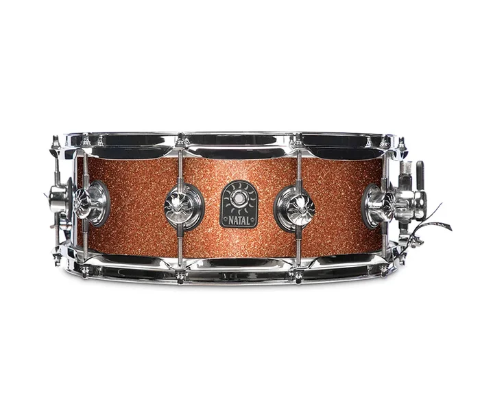 Natal Originals Maple 14 ” x 5.5 ” Snare Drum in Copper Sparkle