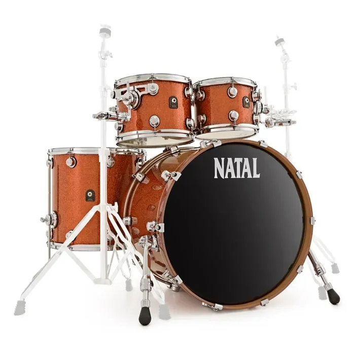 Natal Originals Maple 20″ Drum Kit Copper Sparkle