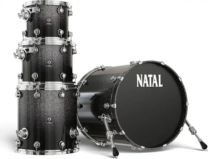 Natal Originals Maple UF22 Drum Kit Midnight Sparkle Fade