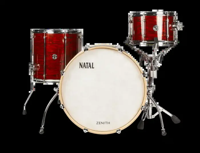 Natal Zenith Vintage Style Drum Kit Forge Red