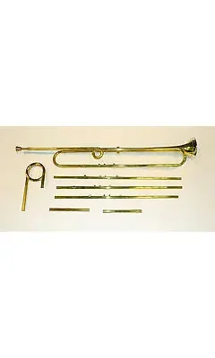 Natural Trumpet by Rath @ A415/A440 with C and D crooks including mouthpiece and case