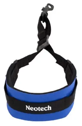 Neotech Soft Sax Strap Royal Blue with Swivel hook