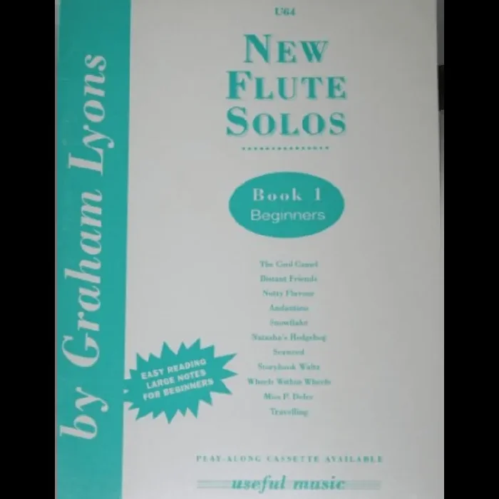 New Flute Solos by Graham Lyons