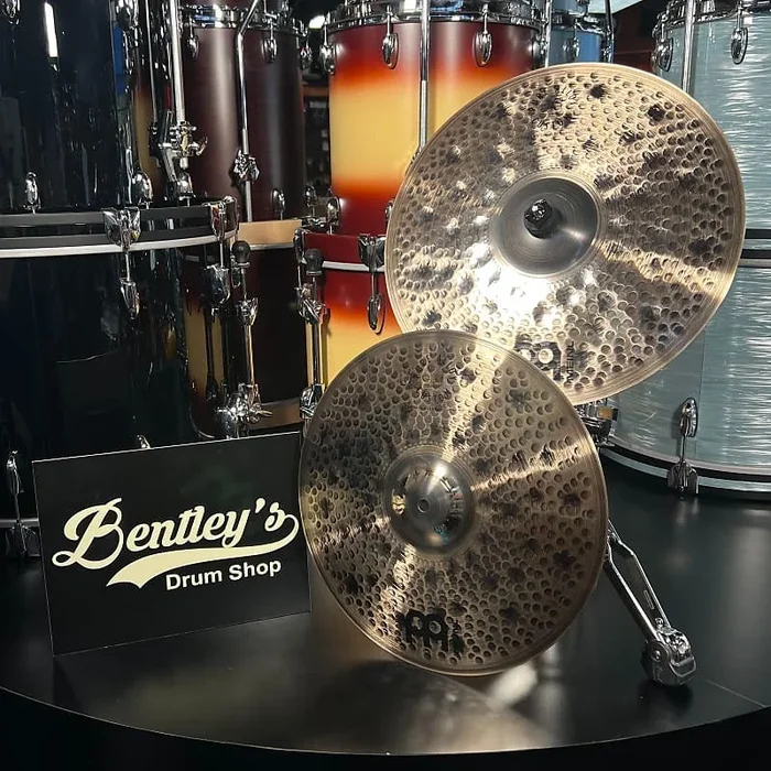 *NEW* Meinl PAC15ETHH Pure Alloy Custom 15 ” Extra Thin Hammered Hi Hat Pair Cymbals