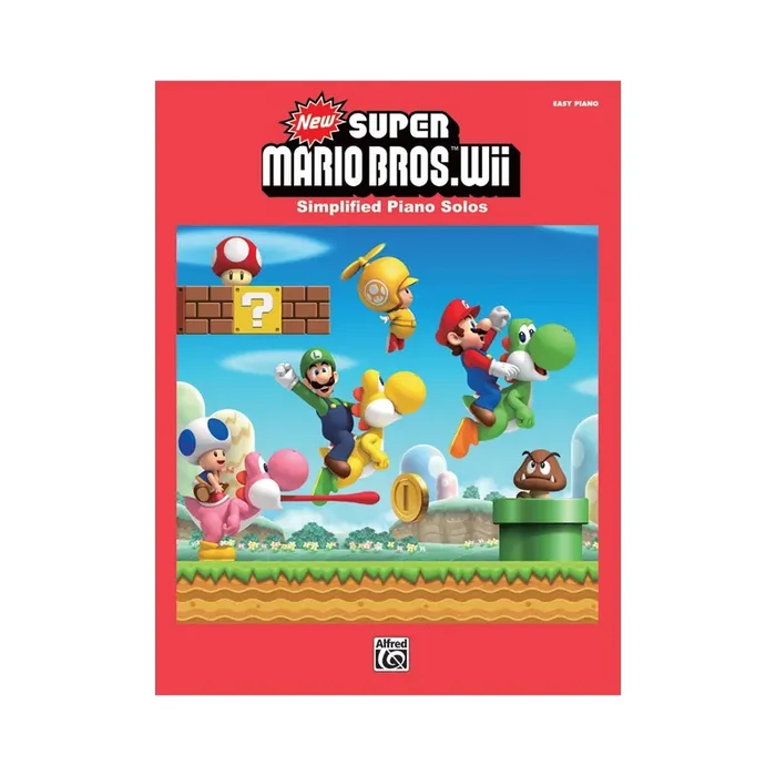New Super Mario Bros. Wii – Simplified Piano Solos