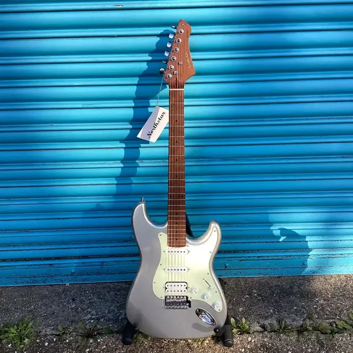 Northstar by Tanglewood NS1ISH Double Cut Electric Guitar HSS Inca Silver