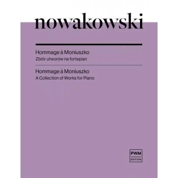 Nowakowski, Joseph – Hommage A Moniuszko