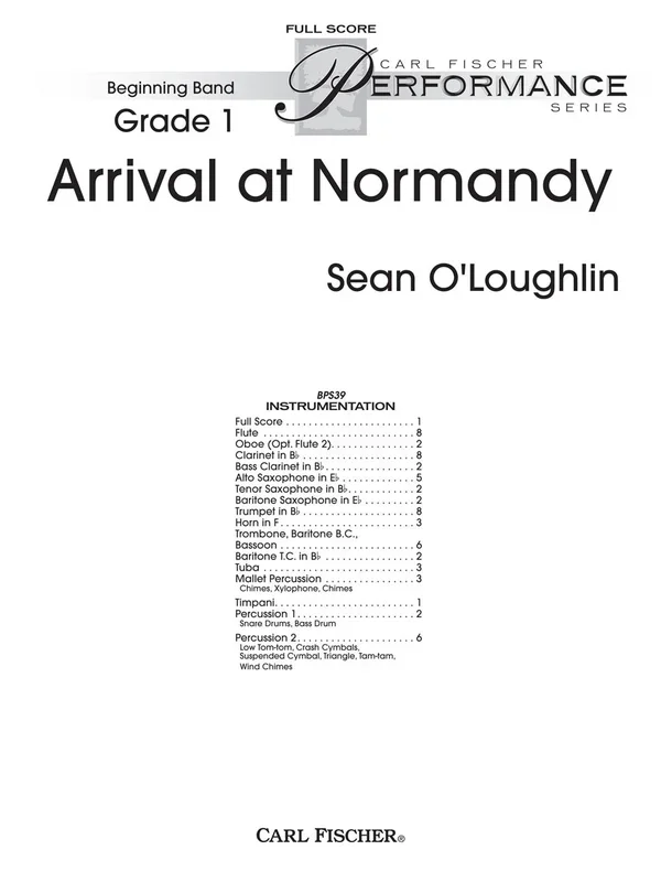 O’Loughlin: Arrival At Normandy