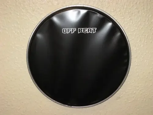 Offbeat 13″ Single Ply Black Drum Head
