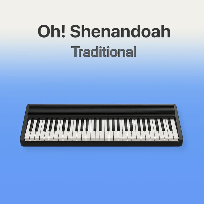 Oh shenandoah Sheet Music