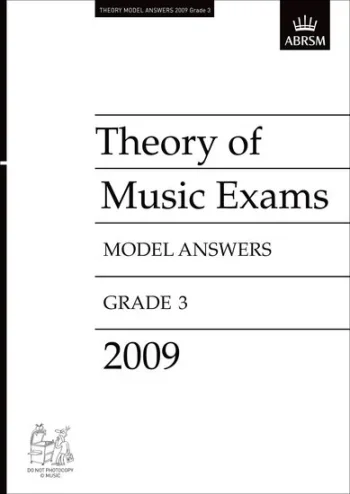 OLD STOCK SALE – ABRSM Theory Of Music Exams Model Answers 2009: Grade 3