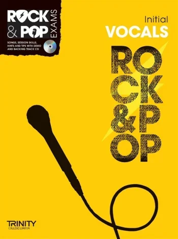OLD STOCK SALE -Rock & Pop Exams: Vocals Grade Initial: Book & Cd (Trinity)