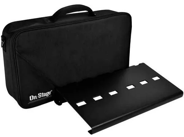 On Stage Large Pedal Board with Custom Gig Bag