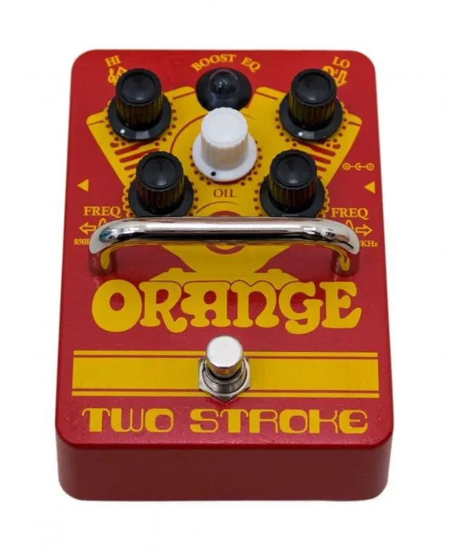 Orange Two Stroke Boost EQ Pedal – Clean Boost & Tone Control