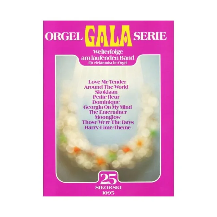 Orgel Gala Serie 25