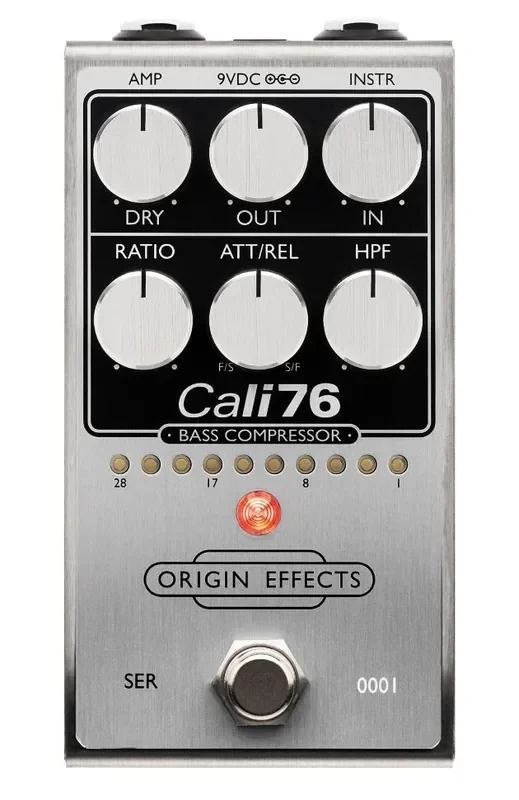 Origin Effects Cali76 Bass Compressor – Premium Analog Compression for Bass
