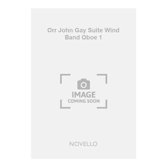 Orr John Gay Suite Wind Band Oboe 1