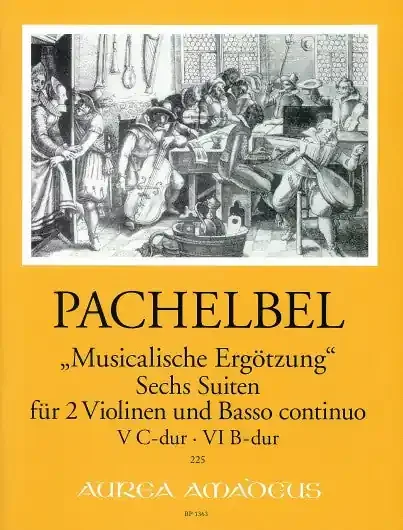 Pachelbel 6 Suites for 2 Violins and Continuo, Vol. 3