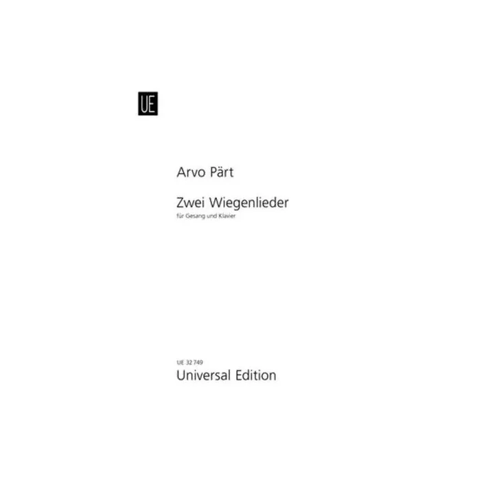 Paert, Arvo – Two Lullabies