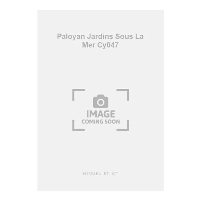 Paloyan Jardins Sous La Mer Cy047