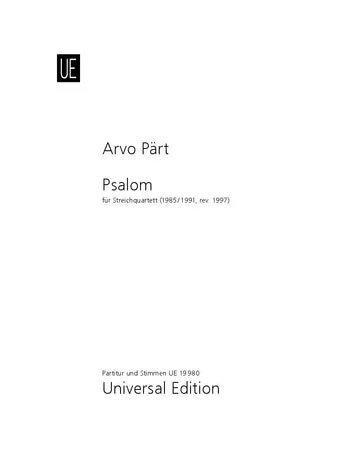 Pärt: Psalom