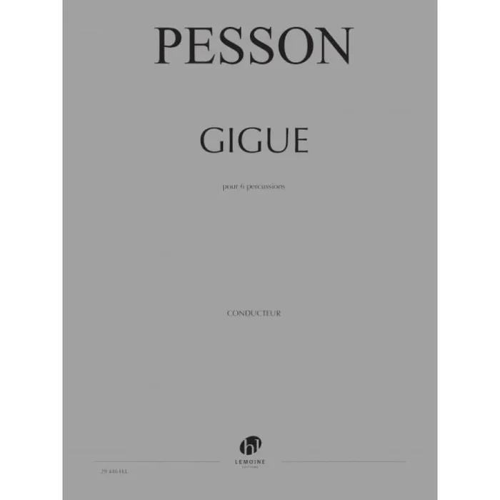 Pesson, Gérard – Gigue