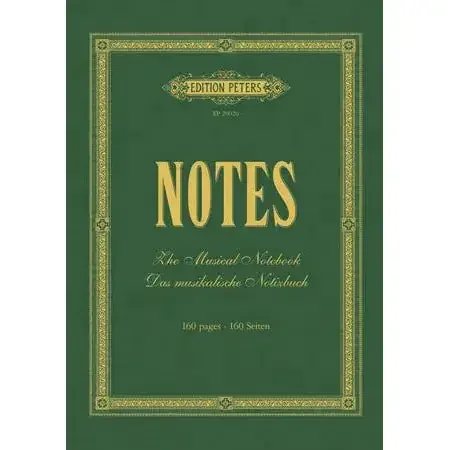 Peters Edition Notes The Musical Notebook