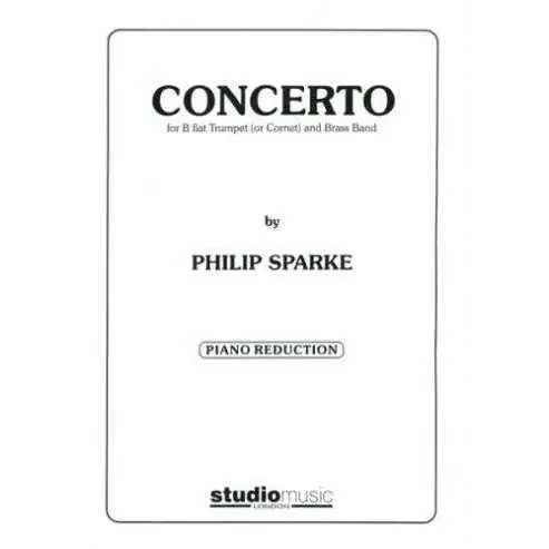 Philip Sparke Concerto for Bb Trumpet (or Cornet) and Brass Band