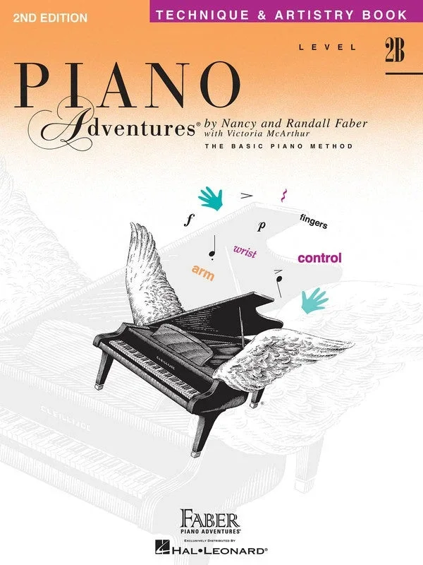 Piano Adventures Level 2B – Technique & Artistry Book