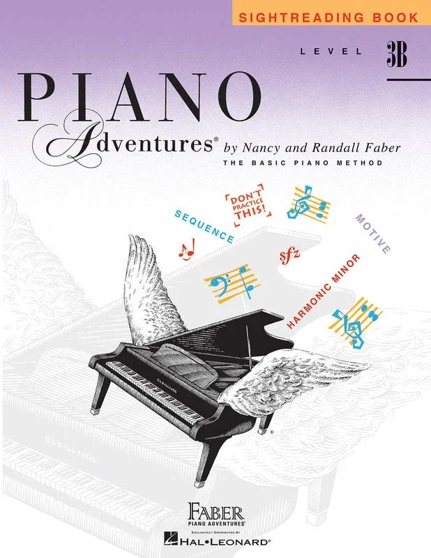 Piano Adventures Level 3B – Sightreading Book