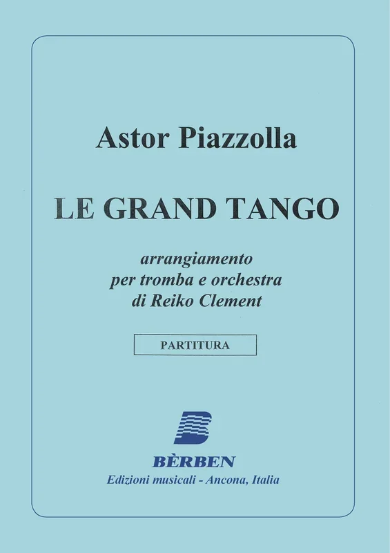 Piazzolla: Le grand tango (arr. for trumpet & orchestra)
