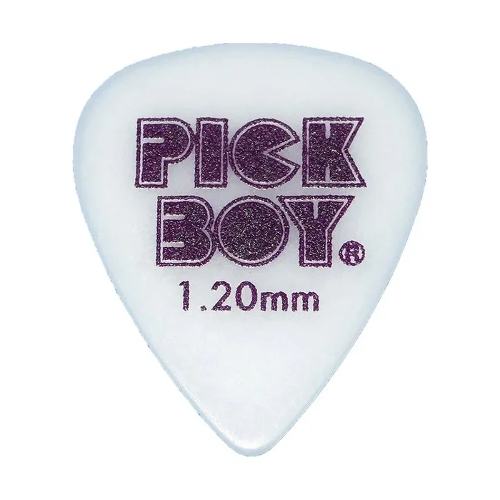 Pickboy Guitar Picks – PolyAcetal Sand Grip 1.20mm, 12 Pack, Made in Japan
