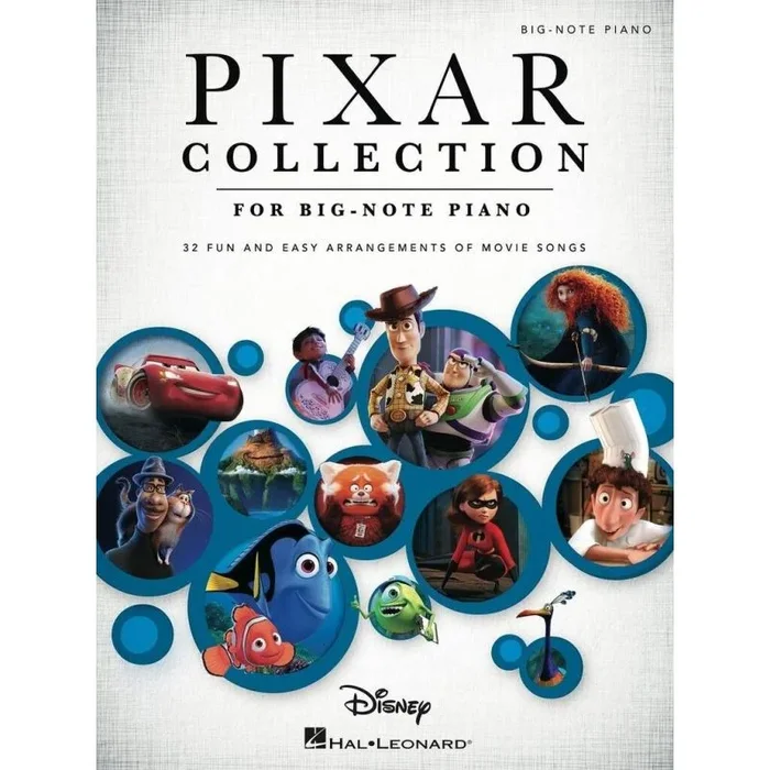 Pixar Collection for Big-Note Piano
