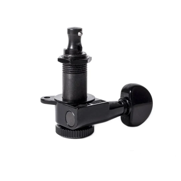 Planet Waves Auto-Trim Tuning Machines, 6 In-Line setup, Black