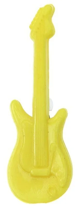 Plastic Pin Guitar Assorted Colors
