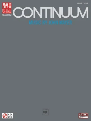 Play It Like It Is: John Mayer: Continuum: Book & Cd