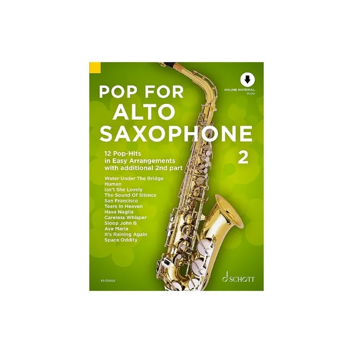 Pop For Alto Saxophone 2 Vol. 2