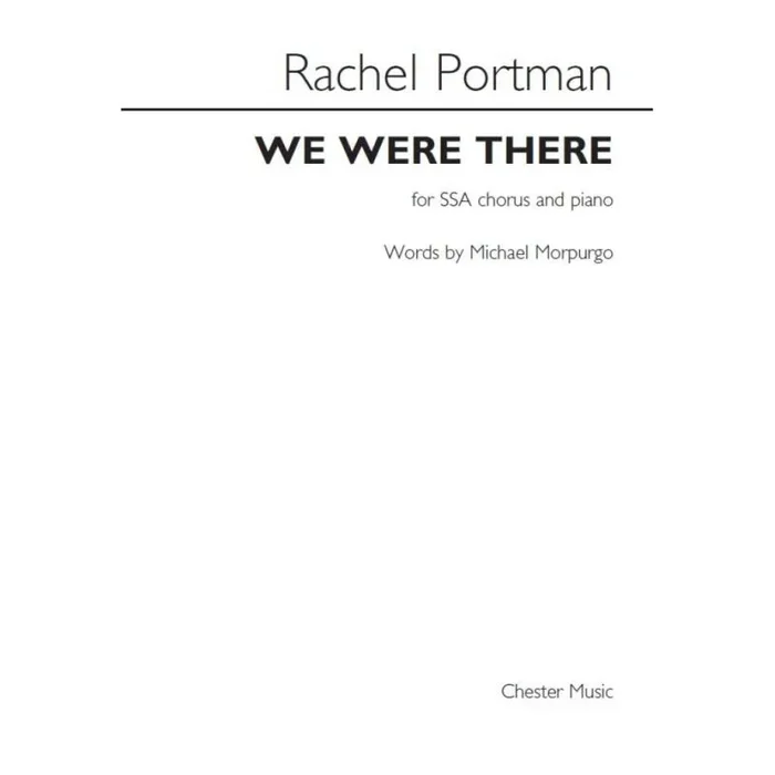 Portman, Rachel – We Were There