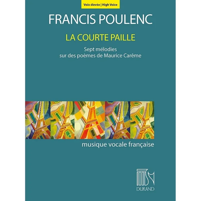 Poulenc, Francis – La Courte Paille (High Voice)
