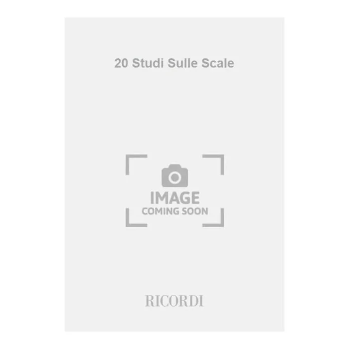Pozzoli, Ettore – 20 Studi Sulle Scale