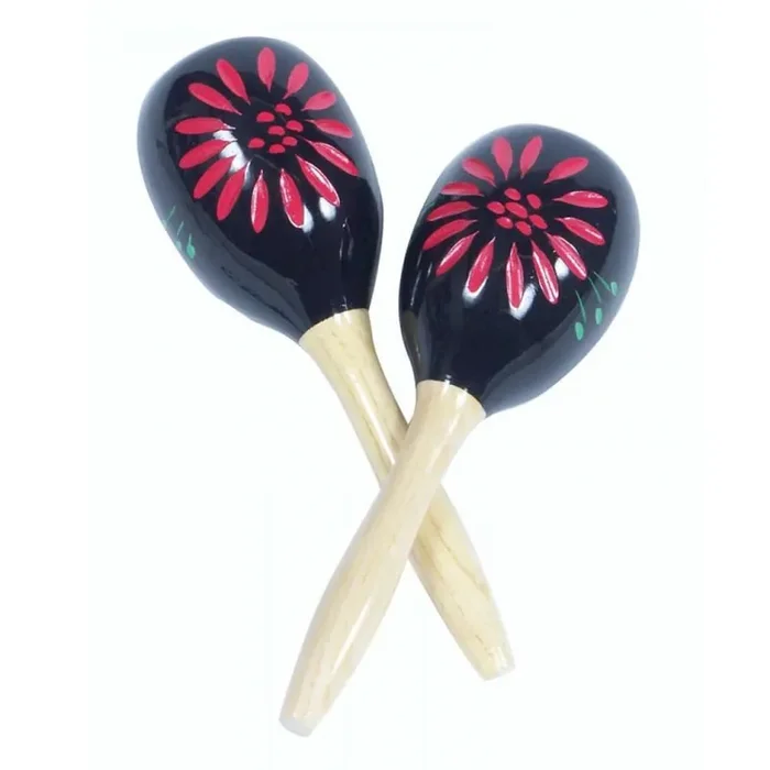 PP World – Painted Wood Maracas, Pair