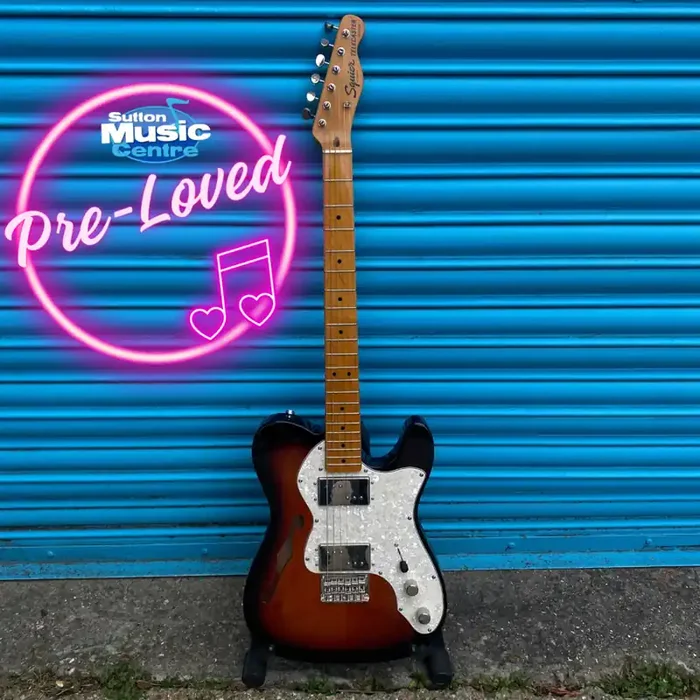 (Pre-Loved) Fender Squier Thinline Telecaster Electric Guitar
